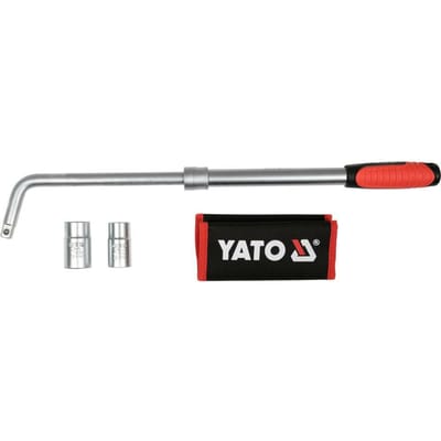 Yato - Teleskopische Wielmoersleutel - YT-08040 - CrV Staal - Antislip Handvat