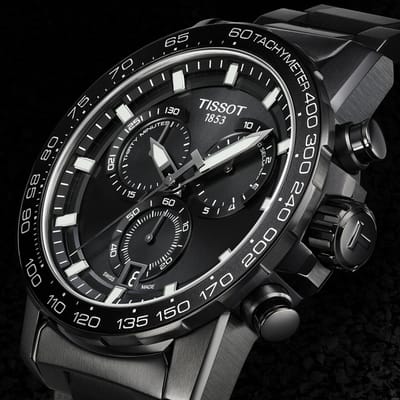 Tissot Roestvrij Staal zwart Wijzerplaat Heren Modehorloge T125.617.33.051.00 zwart