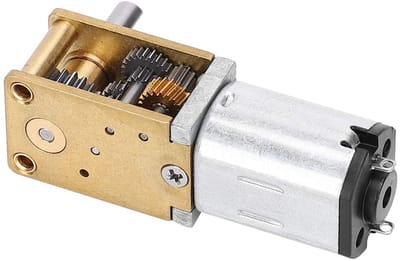 Micro Motor - Metaal Tandwiel - Modelbouw Projecten - Dubbel Richting Draaien - DC 12V 27RPM