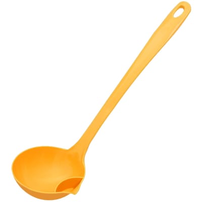 Louche à soupe séparatrice d'huile Multifonctionnelle Manche long Piège à graisse Cuillère longue Cuillère filtre à huile pour