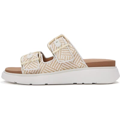 FitFlop Gen-ff buckle graphic-weave two-bar slides