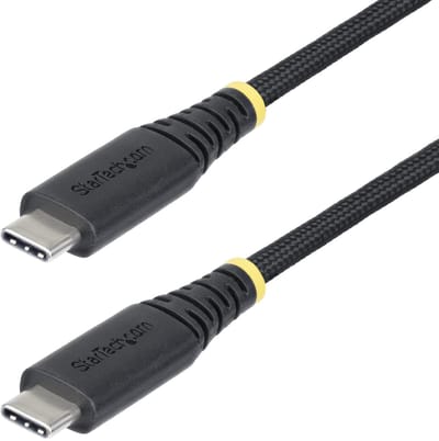 StarTech.com 2m USB-C Oplaadkabel, duurzaam en ultraflexibel, 240W (5A) PD EPR, USB 2.0 Laptopoplaadkabel, USB-IF-gecertificeerd, robuuste USB-C Laadkabel