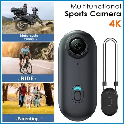 Je Huis 4K FHD 1080P Action Camera – Mini Sportcamera voor Helm, Fiets, Motor en Outdoor Video-opname