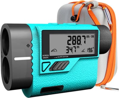 Happyment Rangefinder Golf - Golftrainingsmateriaal - Afstandmeter - Lasermeter - Meetapparatuur - 600 Meter Bereik