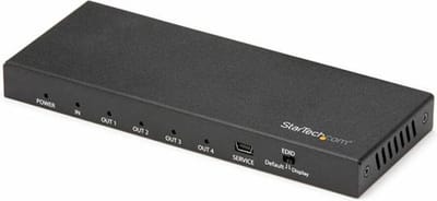 StarTech.com 4-poorts HDMI-splitter - 4K 60Hz - 1x4-weg HDMI 2.0-splitter - video/audio splitter - 4 poorten