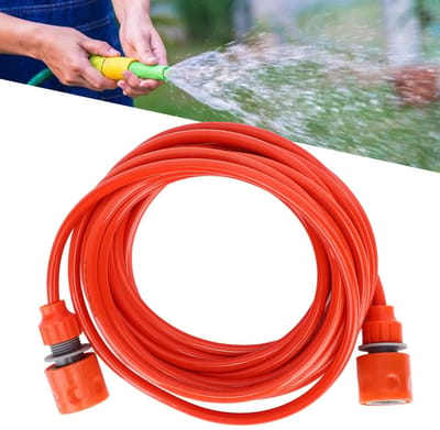 Dailygoods- Tuinslang 6 Meter Hoge Druk - Flexibele Tuinslang - Slijtvaste Waterleiding - Snelkoppeling - Eenvoudig Aan Te Sluiten - Explosieveilig