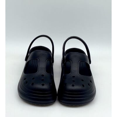 Nieuwe Stijl Baotou Sandalen Dames Ins Dikke Zool Antislip 6cm Zomerkleding Strand Gaten Schoenen Tuinschoenen 40