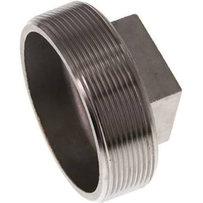 Plug R3'' RVS met Extern Vierkant 16bar (224.8psi)