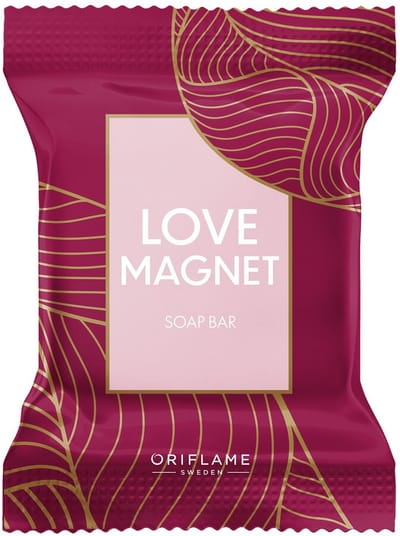 Oriflame Love Magnet - Zeep - Romantische Bloemen- en Kersengeur - 75g
