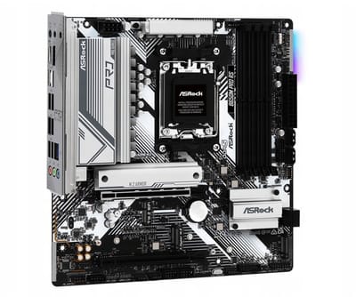 ASRock B650M PRO RS – MicroATX Moederbord – DDR5 – AM5 – 2.5G LAN – PCIe 4.0 – Gaming
