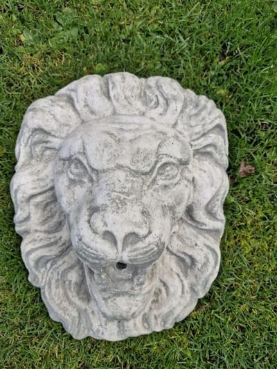 grote leeuwenkop fontein
