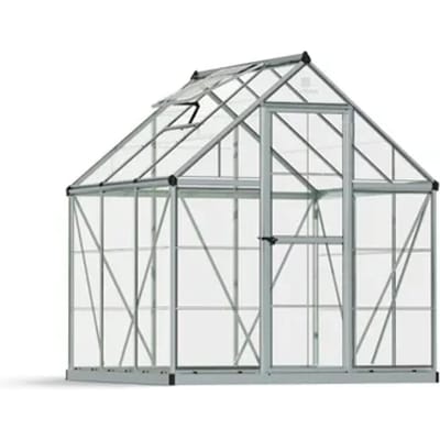 Canopia Kweekkas Harmony 6x6 - Polycarbonaat - Zilver - 185x186x208cm