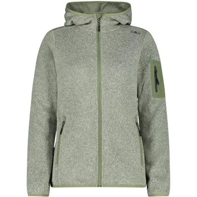 Dikke gebreide hoodie dames CMP Knit-Tech