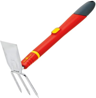 Dubbele Hak - Tuinhakselaar - Bodem Bewerken - Modulair Systeem - 30 cm Breed