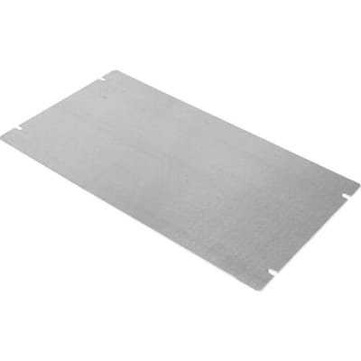 Hammond Electronics 1434-137 Grondplaat (l x b x h) 330 x 178 x 1 mm Aluminium Natuur 1 stuk(s)