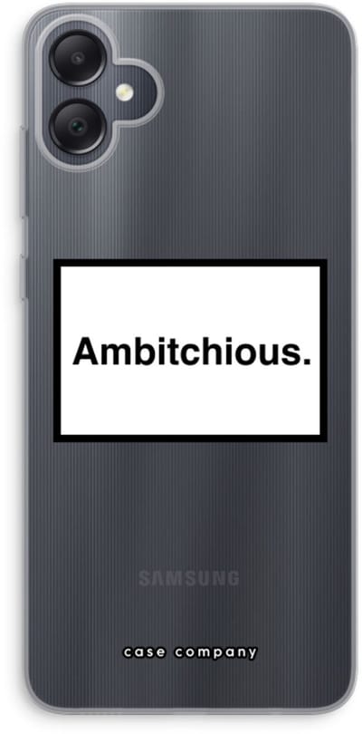 Case Company® - Hoesje geschikt voor Samsung Galaxy A05 hoesje - Ambitchious - Soft Cover Telefoonhoesje - Bescherming aan alle Kanten en Schermrand