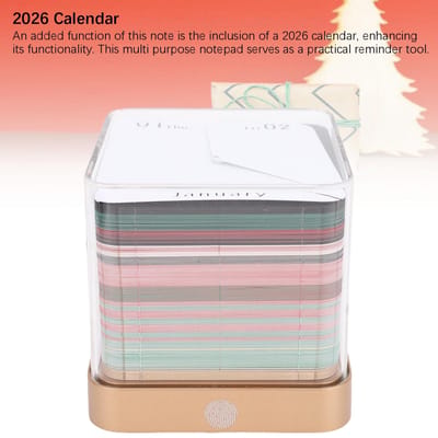 Bloc-notes 3D Papier à découper Art de sculpture Bonhomme de neige Bloc-notes 3D avec calendrier 2026 pour cadeau d'anniversaire et de Noël gray