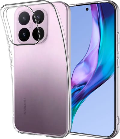 Cazy hoesje geschikt voor Xiaomi 17T Hoesje Siliconen - Flexibele Case - Transparant