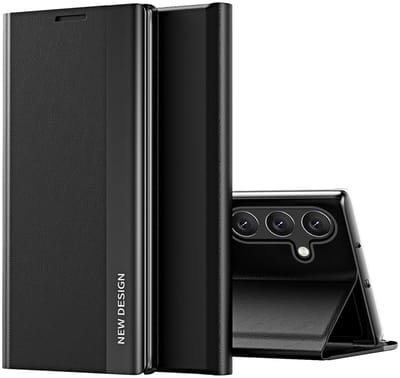 Hurtel Sleep Case Pro - Mobiele Telefoon Hoesje - Samsung Galaxy S24 FE - Skineffect - Zwart