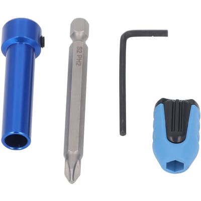 Magnetische Schroefhouder Ringen 3 in 1 Bitverlengstuk met Stopper Veilig Schroefgereedschap Set Elektrisch Gereedschap