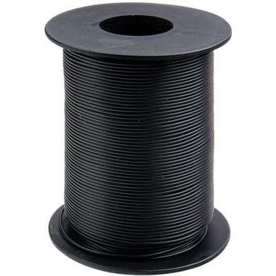 Donau Elektronik 125-S50-1 Draad 1 x 0.25 mm² Zwart 50 m