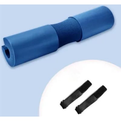 Halter Schouderpads Verdikt Antislip Gym Fitness Gewichtheffen Squat Dumbbel Nekondersteuning Beschermingspad Krachttraining blauw