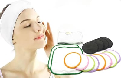 Make-up Remover Pads - Wasbare Doekjes - Make-up Verwijderen - Milieuvriendelijk Herbruikbaar - Grote Set - Niet gespecificeerd