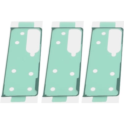 3 stuks Mobiele Telefoon Achterkant Cover Plakband Vervanging voor Galaxy Z Fold 4 5G F936 Dubbelzijdig white