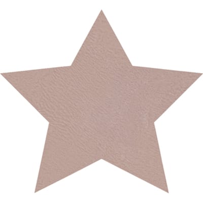 Kleden Rugsx Modern wastapijt SHAPE 3148 Ster shaggy - 80x80 cm