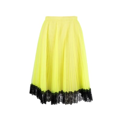 Geplooide tule rok van Christopher Kane - jaren '10