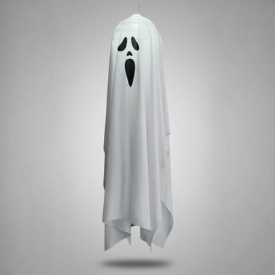 Grote Halloween Spook Decoratie Hangend Lampion Verlicht 85 cm