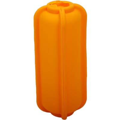 Boîte de rangement pour rouleaux de sushi Contenant en silicone pour rouleaux de viande Étanche Contenant à sushi portable pour la maison le camping type 1 orange