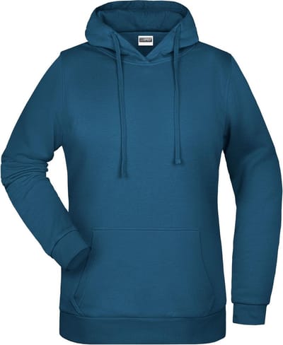 James And Nicholson Vrouwen/dames Basic Hoodie (Benzine)