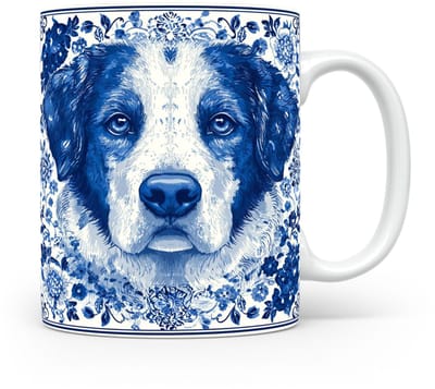 Mok Pyreneese berghond Beker voor koffie of tas voor thee, cadeau voor dierenliefhebbers, moeder, vader, collega, vriend, vriendin, kantoor, opa, oma, hond, kerst, sinterklaas, verjaardag