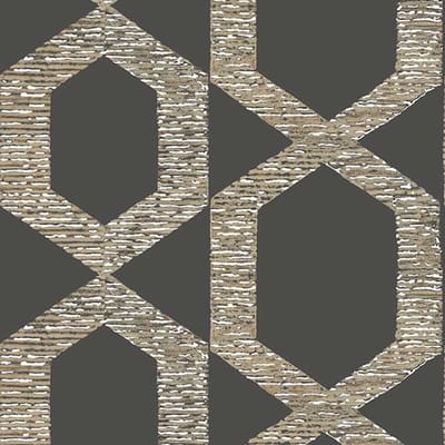 Flügger Fiona Vliesbehang 570636 - Six Senses - Infinity - Bruin - 53cm x 10.05m