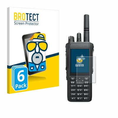 BROTECT - Screenprotector voor Motorola Mototrbo R7 - Folie Beschermfolie matte 6 Stuks