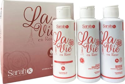 Sarah K Professional Hair La Vie en Rose Vegan Protein 3x100ml