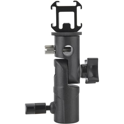 Draaibare Drievoudige Flitsschoen Adapter Flitslamp Statief Houder Beugel E-Mount Ondersteuning