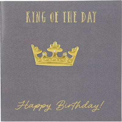 Depesche - Paper love wenskaarten - mot. 12 - King of the day!
