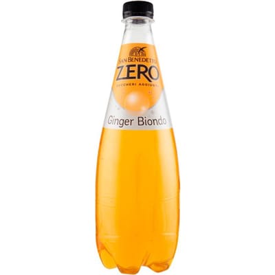 Boisson gazeuse ginger biondo zero 750ml - san benedetto