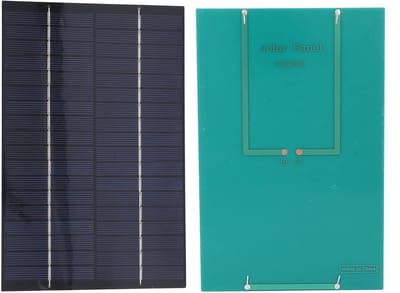Dailygoods - 4,2 W Monokristallijn Zonnepaneel Set voor Diverse Toepassingen