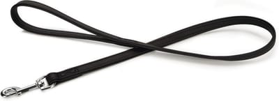 Beeztees Vintage - Hondenriem - Leer - Zwart - 100 cm x 18 mm