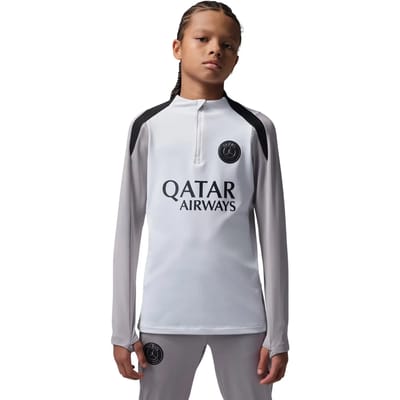 Nike Paris Saint-Germain Strike Trainingstrui 2025/2026 - Grijs/Zwart/Wit - Maat L (147-158) - Kids