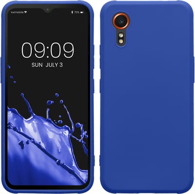 kwmobile telefoonhoesje geschikt voor Samsung Galaxy Xcover7 - Hoesje voor smartphone - Back cover in Baltisch blauw