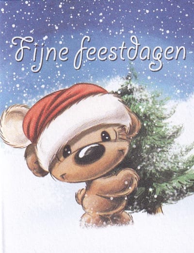 Bloemenkaartjes - 25 Stuks - Mini Kerst Kaartjes - 5 x 6.5 cm - Bloemist – Kerstmis - Kadootjes - JK-483