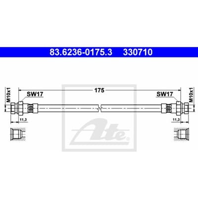 Remleiding ATE 83.6236-0175.3