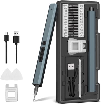 VH Supplies®Elektrische Schroevendraaier - Accuschroevendraaier - Precisieschroevendraaier - 24 Bits