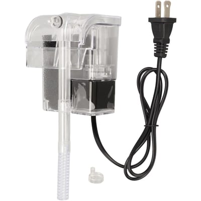 Aquarium Hang On Filter Professionele Stille Waterval Externe Kleine Vissenkom Hangfilter voor blauw