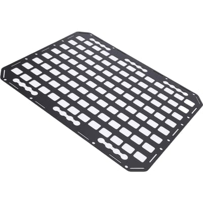 Laadbak Molle Paneel 17x21.3x0.08in Gebruik met L-rails Laadruimte Organizer Gereedschapshouder voor Sedans SUV's Pick-ups Vrachtwagens gray