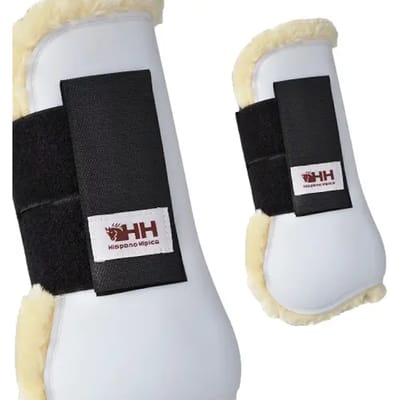 Sheepskin Voorbeenspanners voor Paard Hispano Hipica